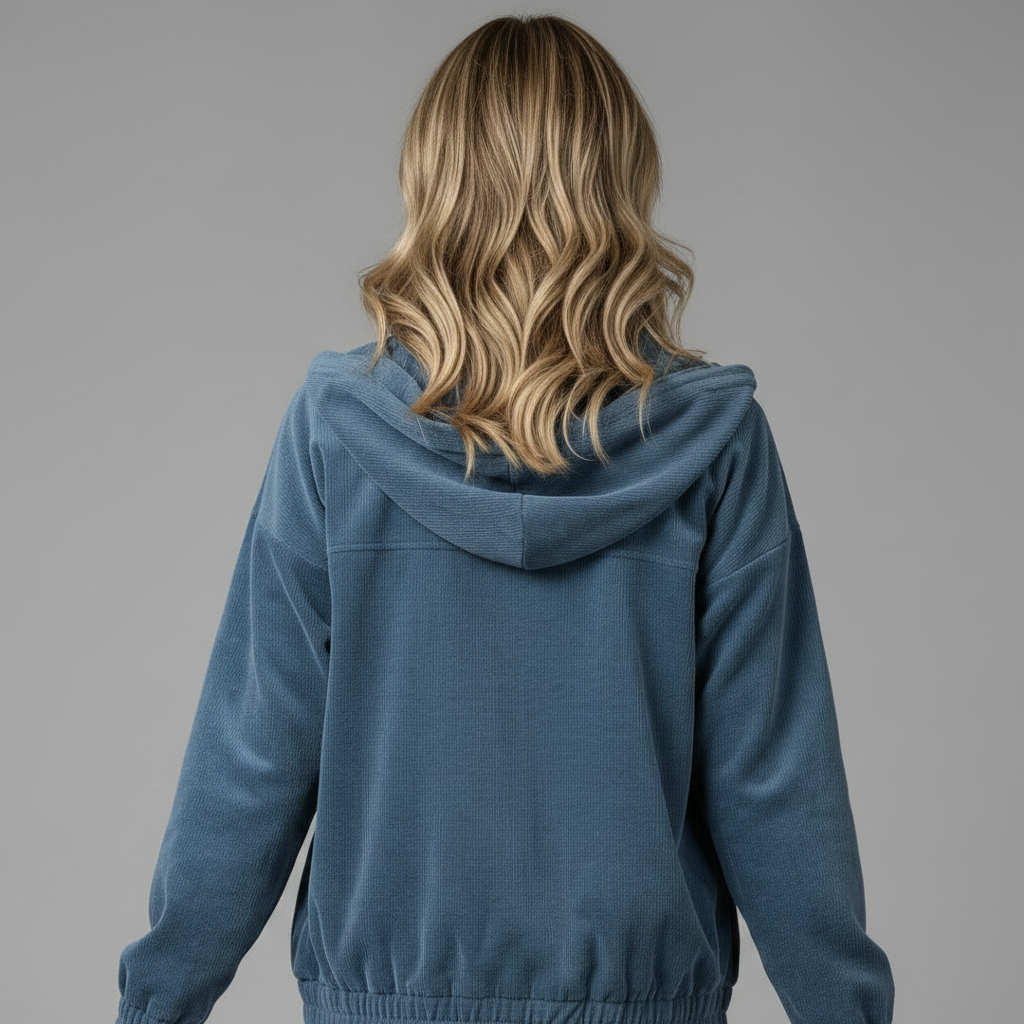 Casual Hooded Jacket with Zip for Men and Women