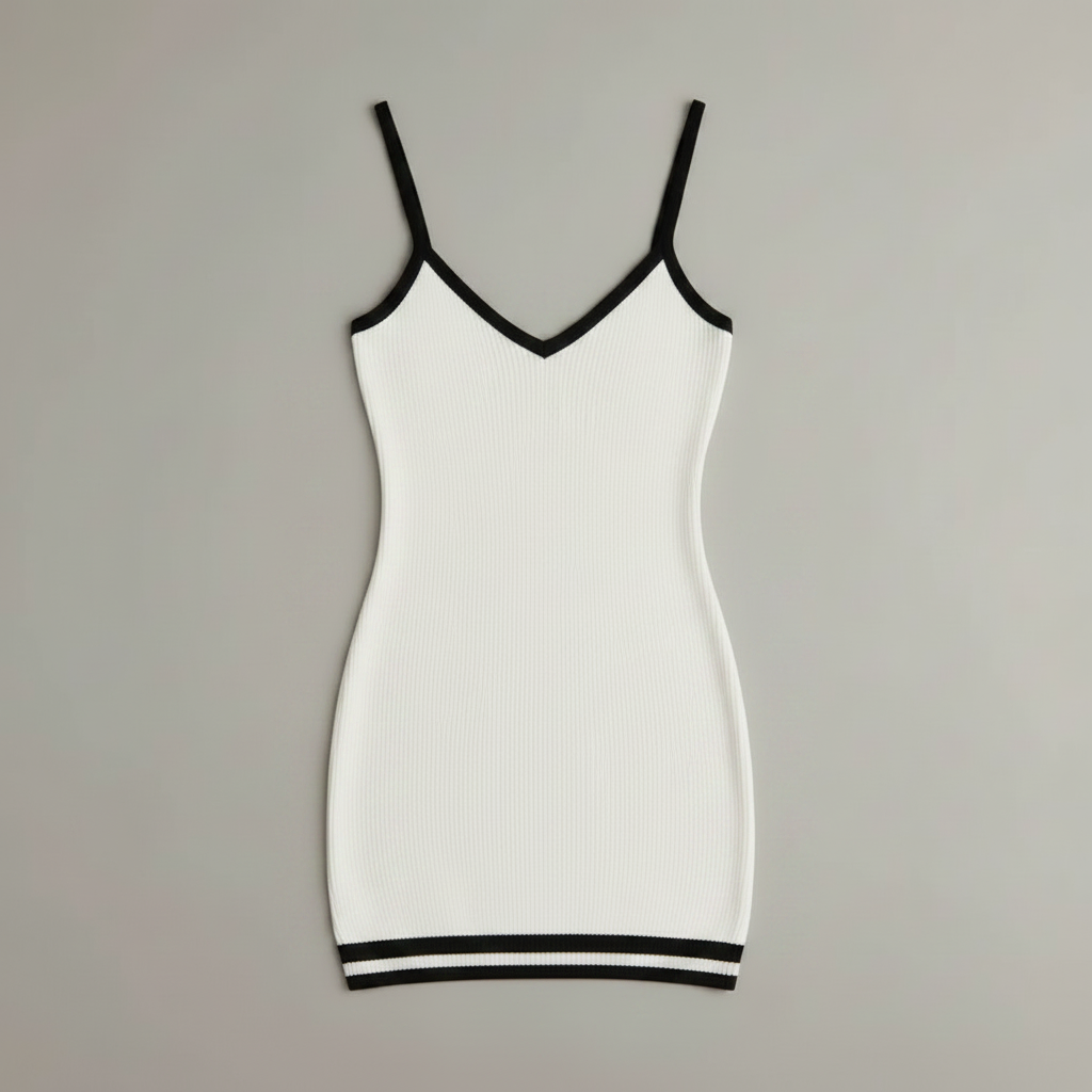 Color-Blocked Pink Mini Dress | Women's Summer Dresses
