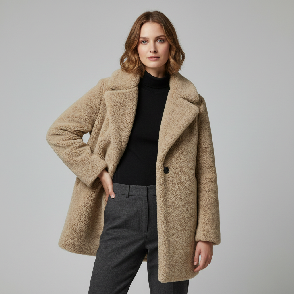 Teddy Coat Rita | Women's Faux Fur Winter Coat
