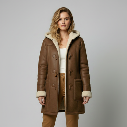 Thick Hooded Jacket Women | Warm Casual Outerwear