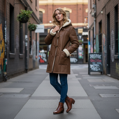 Thick Hooded Jacket Women | Warm Casual Outerwear