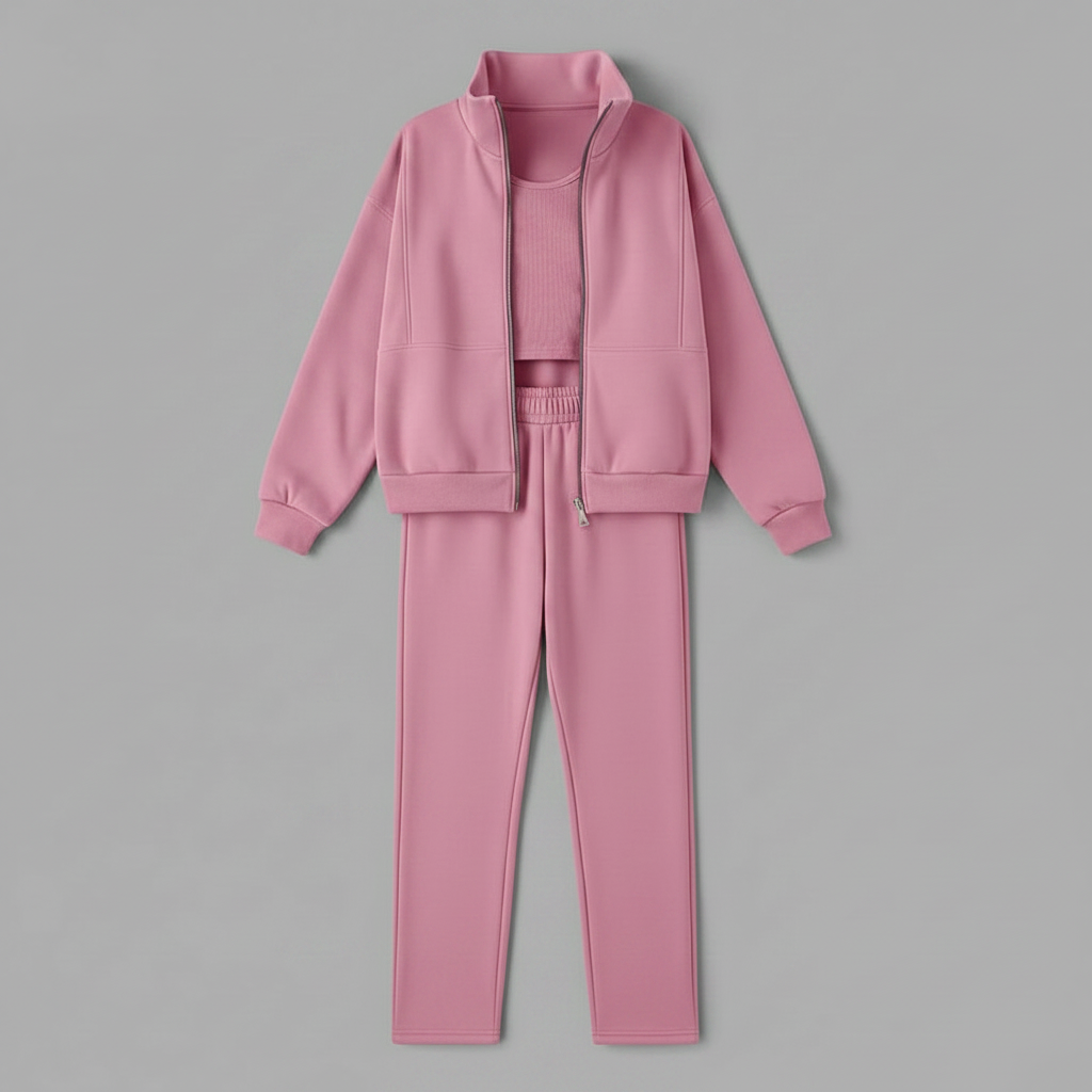 Women's Tracksuit Set | Comfortable Sporty Design
