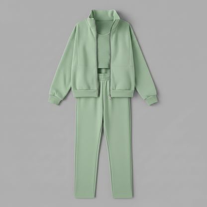 Women's Tracksuit Set | Comfortable Sporty Design